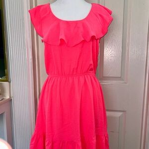 NWOT Andree’ by Unit, hot pink dress, size Sm